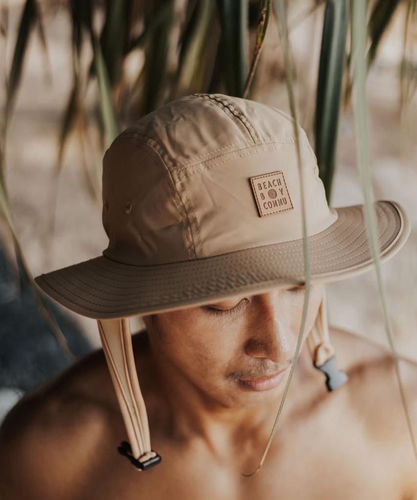 Bichiboikeomyu Surfing Surf Hat Brown
