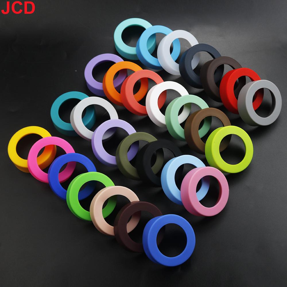 JCD 1 Stück 6CM Silikon Tassenbodenabdeckung Anti-Rutsch Wasserbecher Schutzabdeckung Bodenhalter Anti-Verbrühung Runde Tassenabdeckung Tassenunterlage