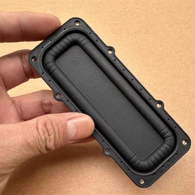 1 Τεμάχιο 120mm*49mm Ορθογώνιο Διάφραγμα Υπογούφερ Βοηθητικό με Πλαίσιο DIY Ήχος Ψηφιακός Ψυγειοκαταψύκτης Χαμηλής Συχνότητας