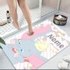 Custom Name "Baby Dumbo Adventure" Carpet Rug Customizable Soft Washable Anti-Slip Home Living Room Sofa Mats Personalized Rug. 0909387