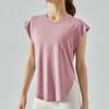 Summer Thin Yoga Vest Blouse for Women Fitness Yoga Wear Tops Loose Quick-Drying Sleeveless Running Exercise T-shirt