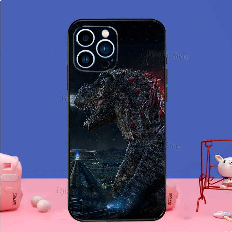 Jurassic Dinosaur Case For iPhone 16 15 13 11 14 Pro Max 12 Mini Plus XR X XS Max Silicone Phone Cover