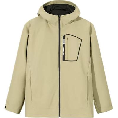 Bequeme Atmungsaktive Vielseitige Freizeit-Sportjacke mit Buchstaben-Reißverschluss und Kapuze Herrenjacke Soft-Grün 152517620-3