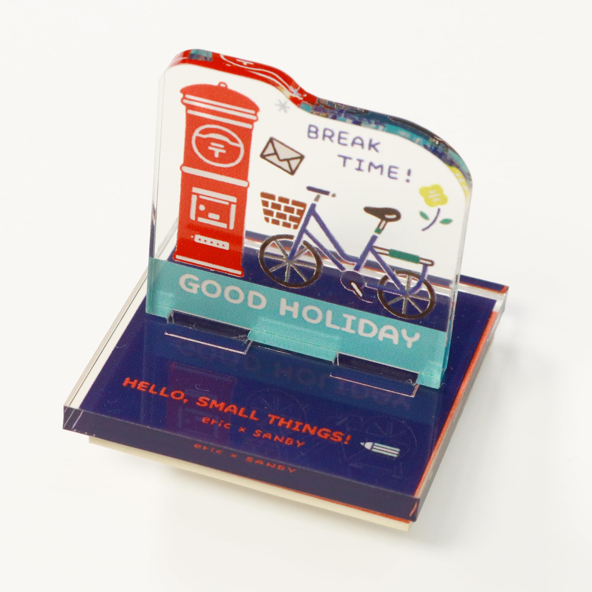 

Sanby Eric Acrylic Stand Rubber Stamp POST eric-ACST-06