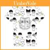Premium Quality Kpop Bts 3d T-shirt Bangtan Boys Love Yourself Short Sleeve Apparel