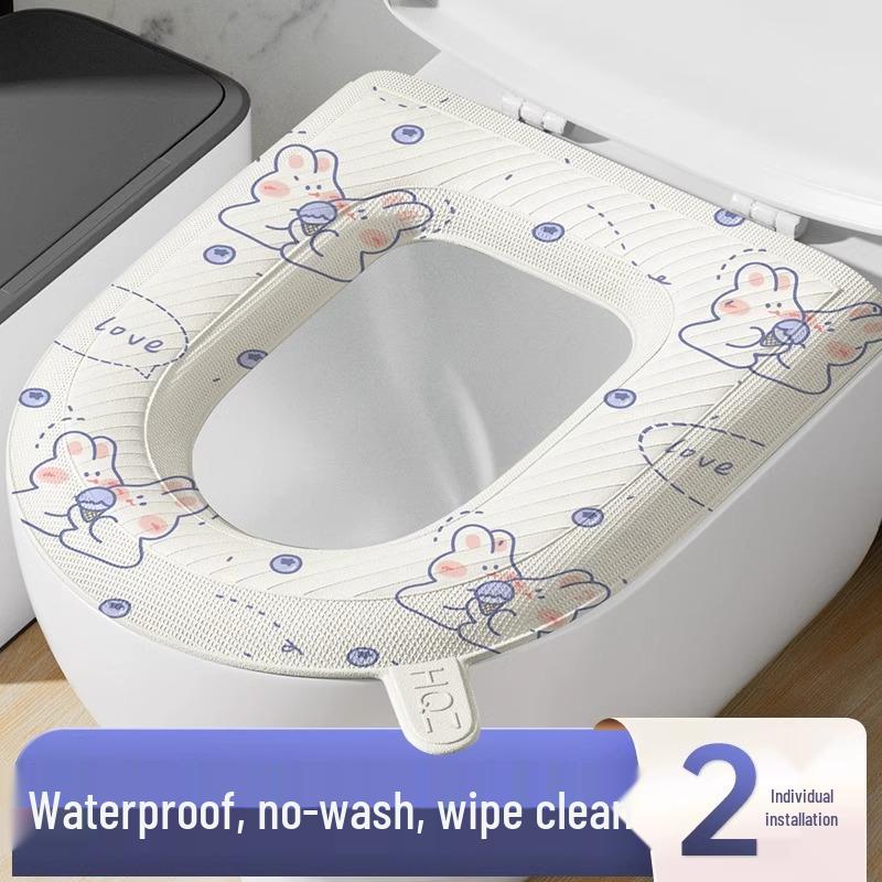 EVA Univerzální voděodolný polštář na záchodové sedátko: Čtyřsezónní, Pratelné, Připravené na zimu