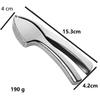 Zinc Alloy & Stainless Steel 304 Garlic Press: Manual Peeler, Crusher, Mince, Stir, Paste, Mash Tool