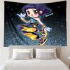 Kpop Hunter6 Tapestry for Bedroom Aesthetic Classroom Tapestries Wall Hanging for Living Room Dorm Office,Ideal Creative Gift