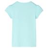 T-shirt pour enfants aqua clair 92/104/116/128/140