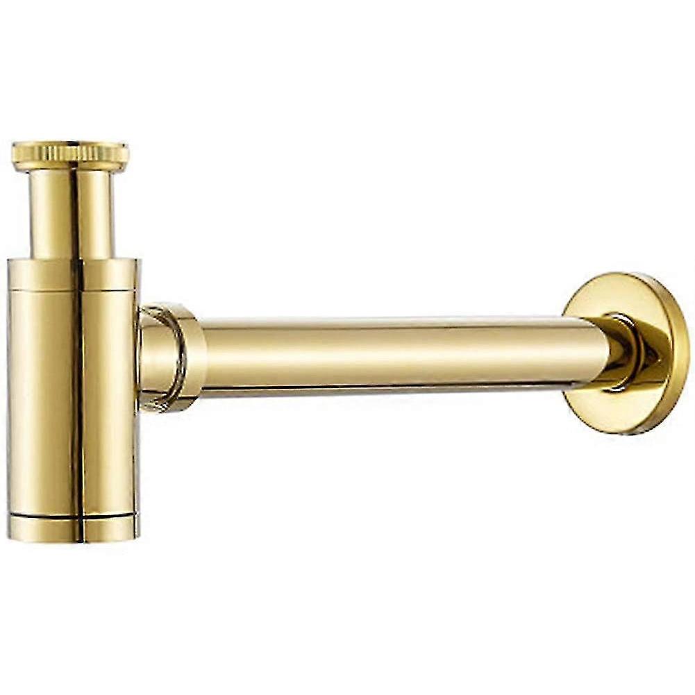 Brass Design Siphon Universal Siphon For Wash Basin Vanity Bathroom Drainage