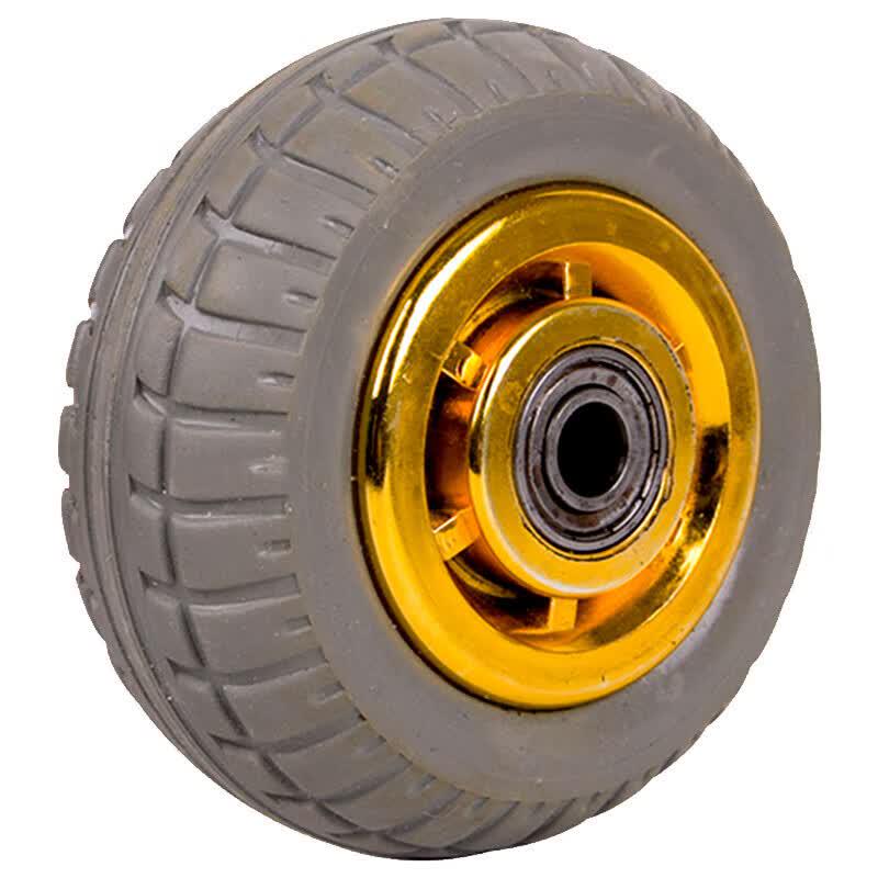 High Elastic Silent Industrial Rubber Casters