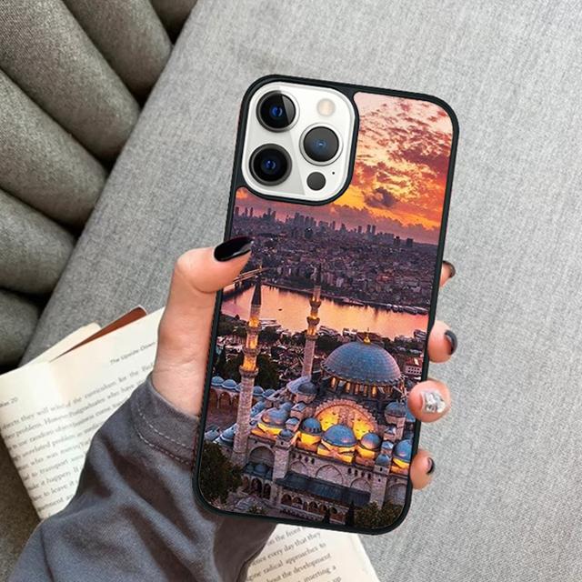 Turkey Istanbul Scenery Building Mobile Phone Cases Cover For iPhone 17 Air 16 16e 15 14 12 13 11 Pro MAX Apple Plus