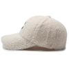 Lilang Women's Korean Style Warm Lambswool Baseball Cap