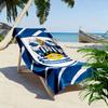 Huddersfield Town Football Club Logo Patterned Beach Towel Quick Dry Perfect for Travel Outdoor Sports Jogging the Beach and Swimming