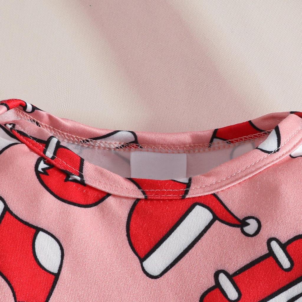 Baby Christmas Corduroy Suspender Skirt Set: Embroidered Dress Romper for Ages 0-1, European & American Style