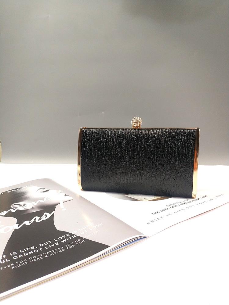 

Новая ПУ сумка банкетная сумка модная вечерняя сумка с узором коры ручка-ветка повседневная трендовая роскошная сумочка чёрный