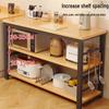Beifu Multifunctional 3-Tier Carbon Steel Kitchen Storage Rack