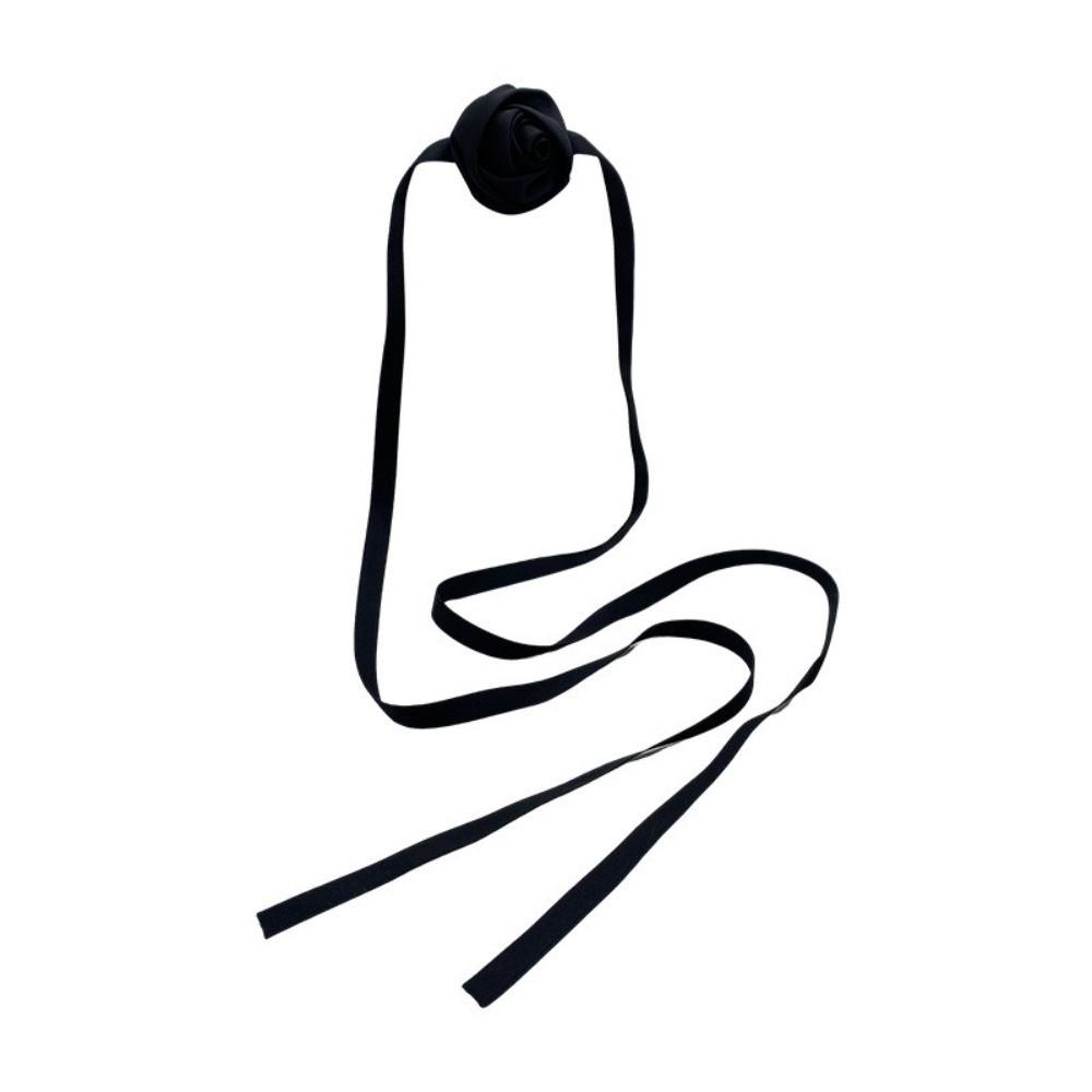 2PCS Elegant Rose Curtain Tieback Multi-function Curtain Straps Ribbon Curtain Buckle  Living Room