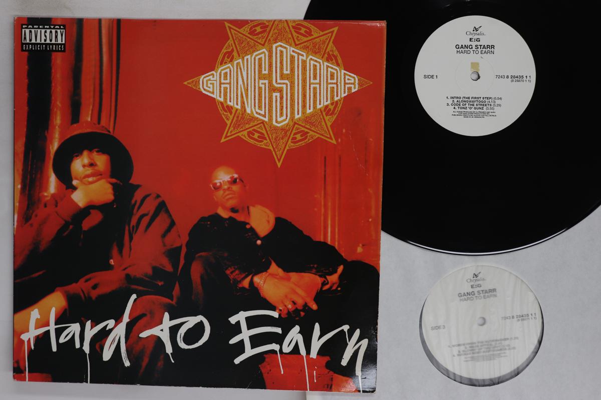 Виниловая пластинка GANG STARR Hard To Earn 724382843511 Chrysalis 2001 UK Rap HipHopRB Б/у