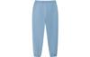 Li Ning Knitted Sweatpants Unisex Bright Blue Moderate Cuffed Pants AKLSC87-5