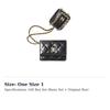 Chanel Sheepskin And Gold Metal Card Holder Women's Black AP2749-B07974-94305