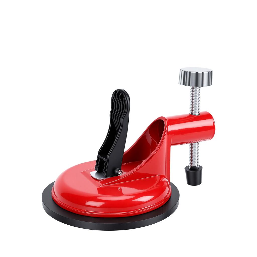Suction Cup Tile Leveler Flooring Leveling Suction Cup Tool Red 122mm Floor Leveler For Large Porcelain Tile Marble