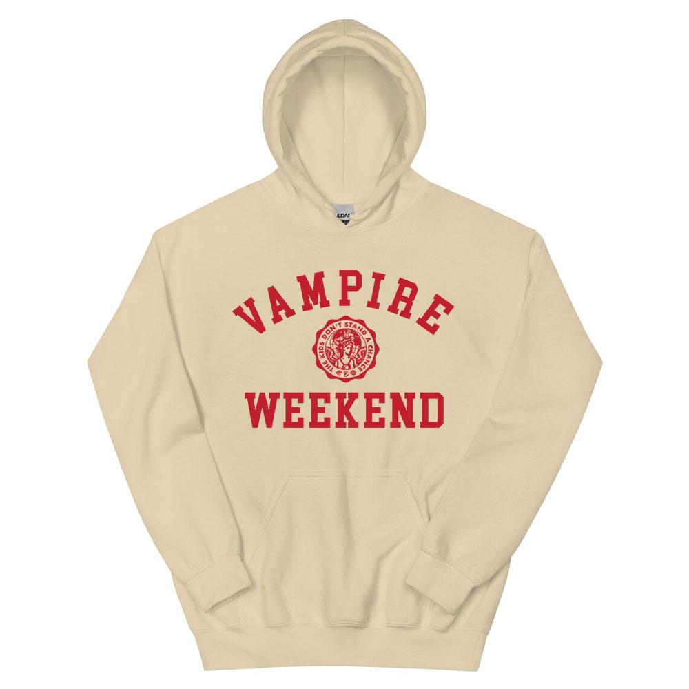 VAMPIRE WEEKEND Rock Band Hoodies Long Sleeve Fleece Hooded Sweatshirts Hip Hop Unisex Streetwear Fashion Men Women Tops