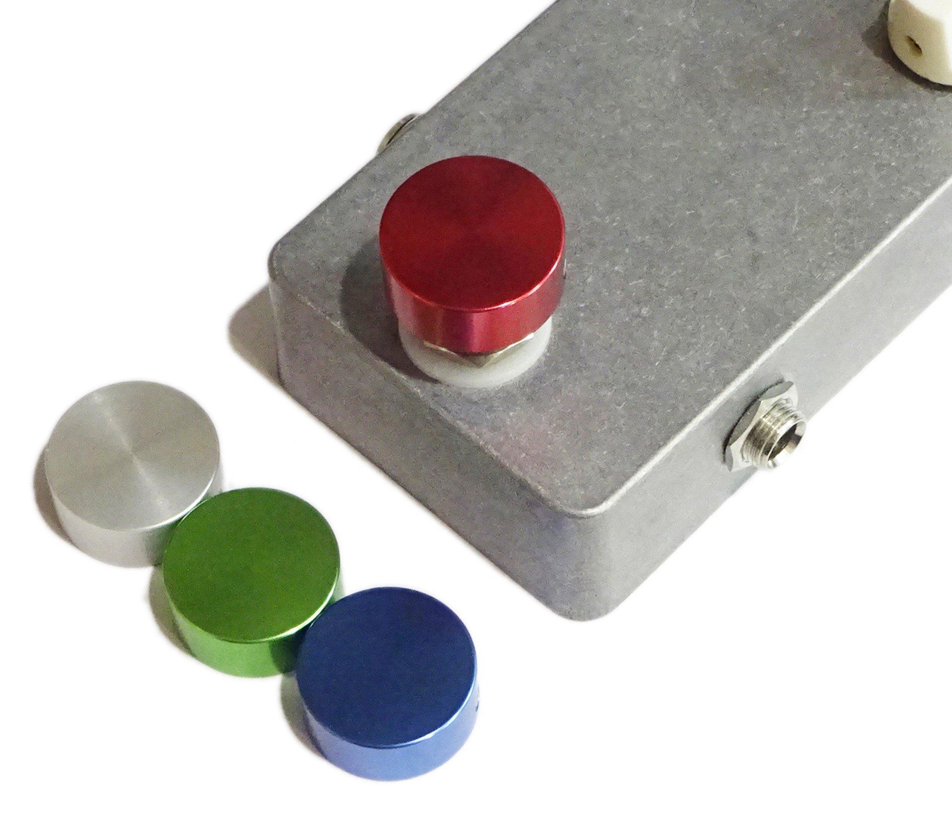

Эффекторный ножной переключатель Hat Switch Cap Foot Cover алюминиевый 4-цветный набор [FSTA] (Красный, Синий, Зеленый, Серебряный) FSWA-4C-RdBlGrSv