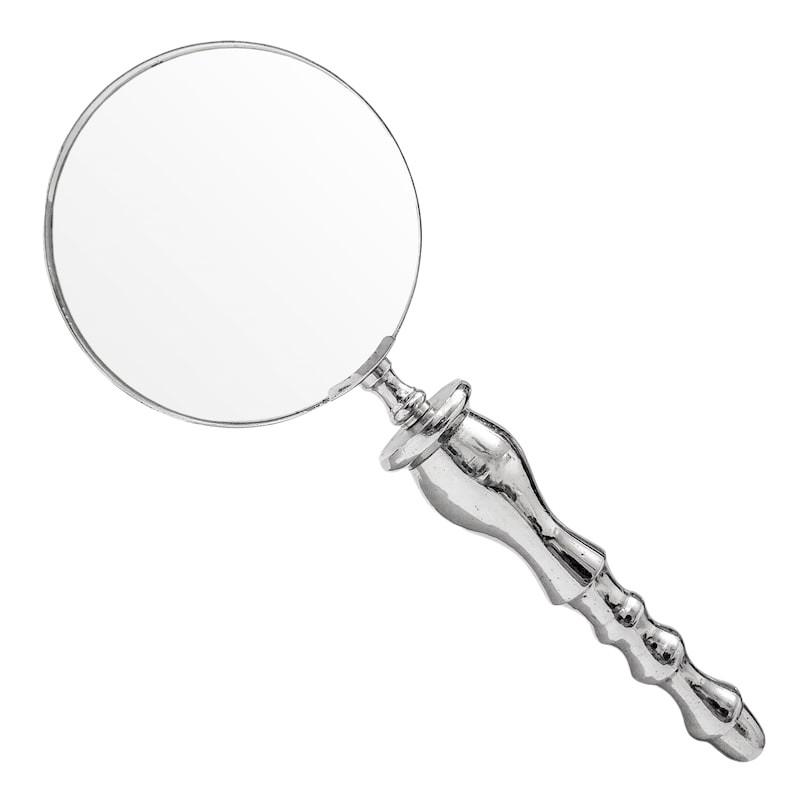 

10-кратне алюмінієве збільшувальне скло зі сріблястим покриттям | Подарунки для хлопчиків, дівчаток, тата, мами, пенсіонерів, ювілей, день народження, різдвяний декор