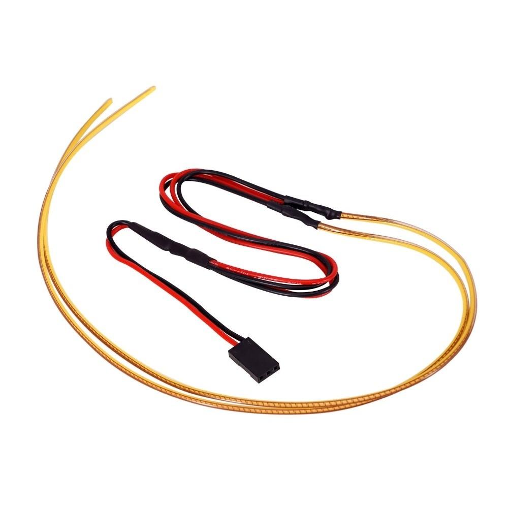29cm LED Strip Lights Flexible Upgrade Light Parts New RC Car Lights for SCX24 TRX4M UTB18