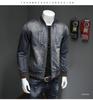 Men's Trendy Retro Motorcycle Denim Jacket - Slim Fit, Fashionable Baseball Collar for Autumn and Winter.