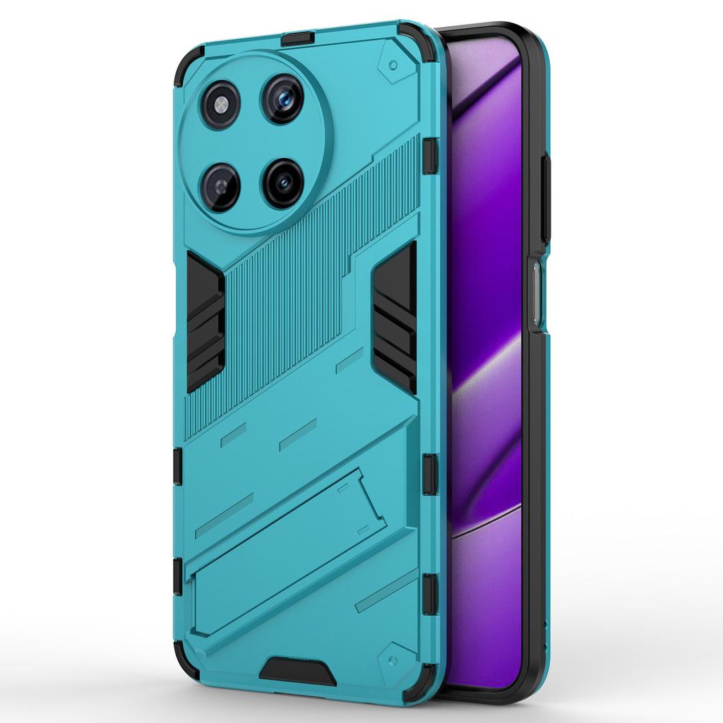 For Realme 11 4G (159.9x73.3x7.95mm) Kickstand Case TPU+PC Phone Cover