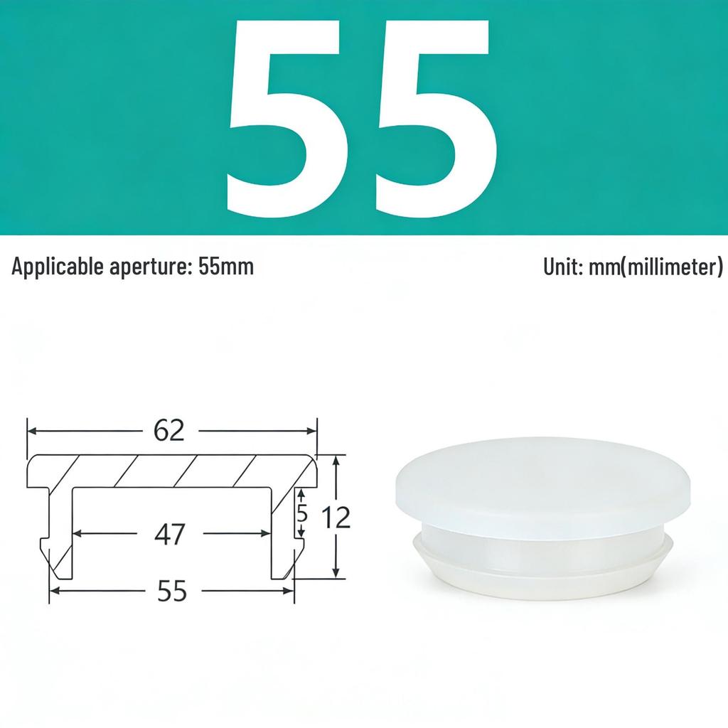 High-Temp Resistant Silicone Rubber Stopper with Card Slot Sealing Cap