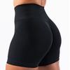 Seamless Butt-Enhancing Women's Elastic Training Running Fitness Tight Shorts European and American Alp Peach Butt-Lifting Sports Shorts