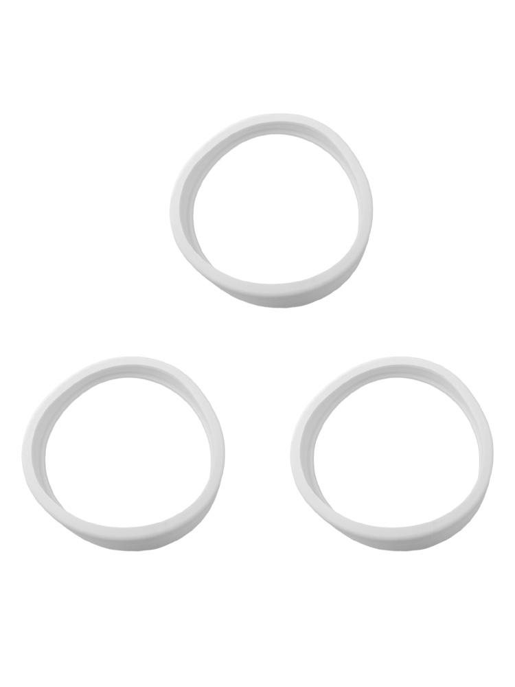 3 Pack Rubber Tire Replacements for Polaris Pool Cleaners 180 280 For 360 380 Compatible with C10 C10 Pool Maintenance Parts