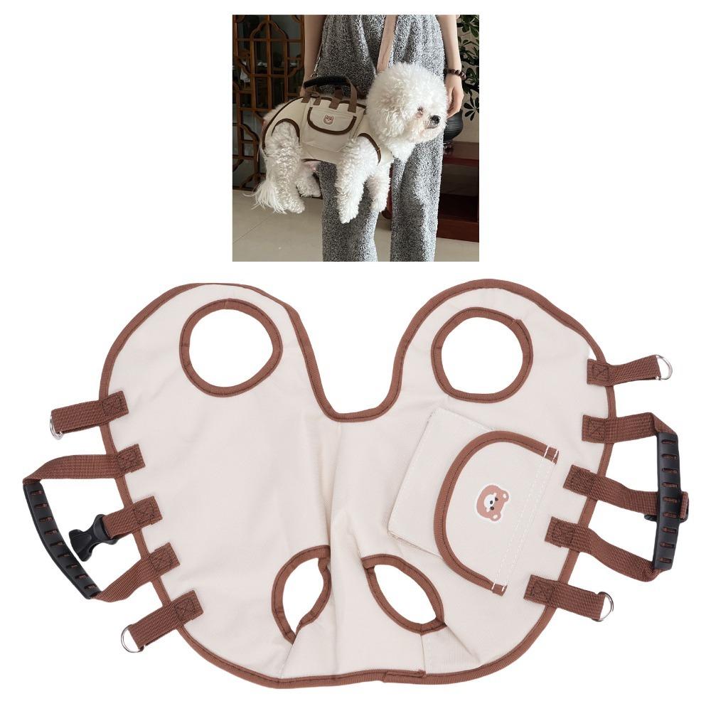 Portable Dog Carrier Breathable Pet Carrier Durable Dog Lift Harness Small Dogs S