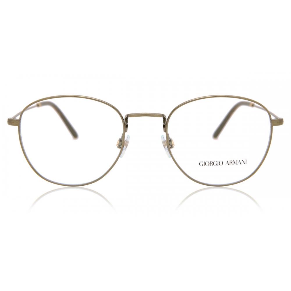 

Giorgio Armani Ar5082 3198 Men Eyeglasses Brushed Gold/50