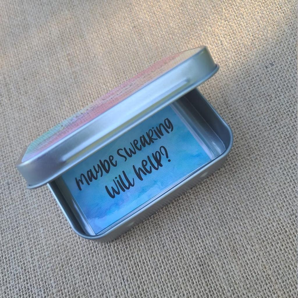 20PCS Kartları Motivasyon Tırnakları Komik Olumlu Teşvik Motivasyon Kartları Hediye Küçük Kutu
