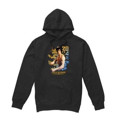 Bruce Lee Unisex Adult Year Of The Dragon Two Tone Hoodie