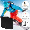 Snow Ski Shin Guards 4 Pieces Cuttable Leg Protective Pad Snowboard Shin Protective Pad For Snowboarding Snowboarders Ski