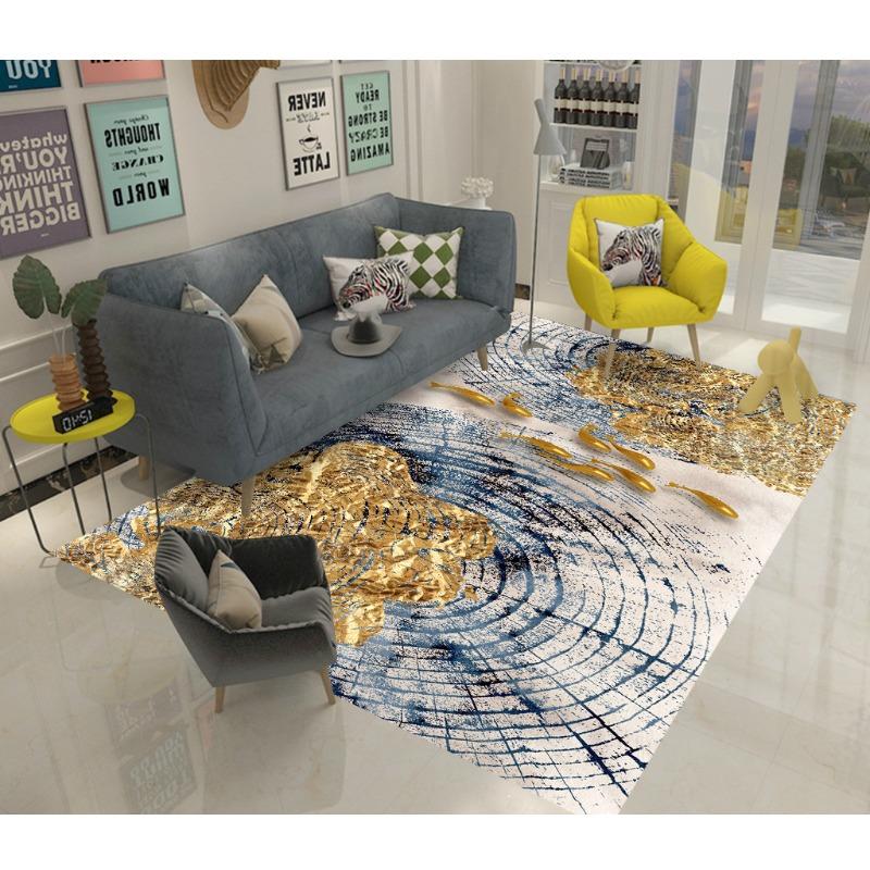 

Beautiful Carpet Living Room Large Area Modern Light Luxury Coffee Table Household Easy Clean Bedside Blanket Bedroom Floor Mat 40x60cm