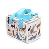 Insulated Lunch Bag Cat Design Waterproof 15x20x14 cm Lunch Tote Portable Thermal Cooler for Adults Kids
