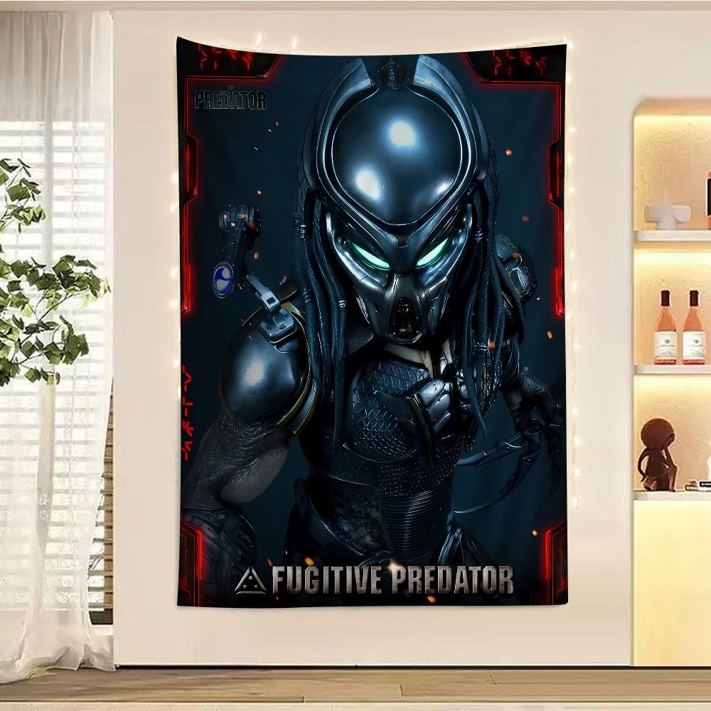The Predator Printed Large Wall Tapestry Indian Buddha Wall Decoration Witchcraft Bohemian Hippie Wall Art Decor