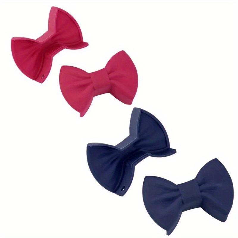 Kitchen Pot Clip Anti Scald Non-slip Handle Cover Creative Cooking Oven Glove Pot Clip Kitchen Gadgets Bow Shape Design Bowknot