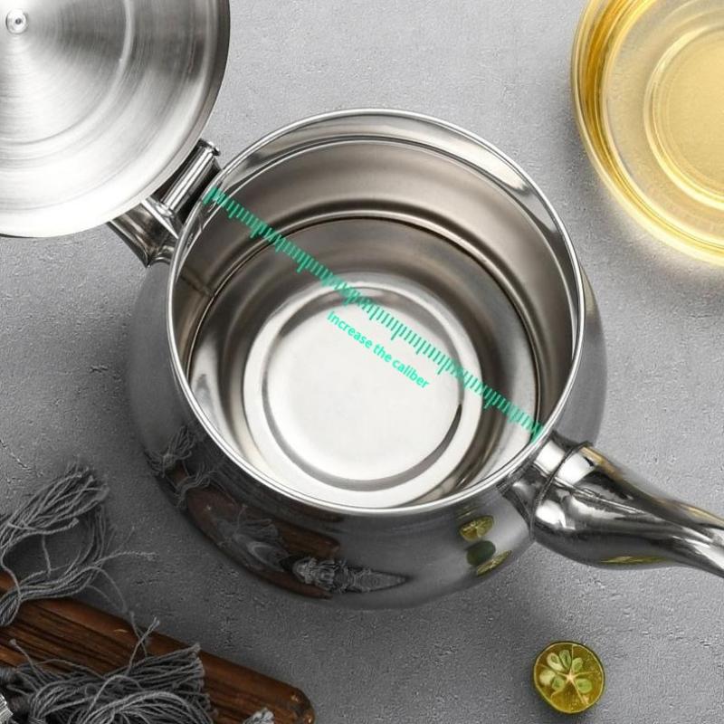 Filter Oil Pot Stainless Steel Household Leak-Proof Wine Pot Pouring Oil Bottle Seasoning Tank Kitchen Supplies Oz Pot Oil Tank