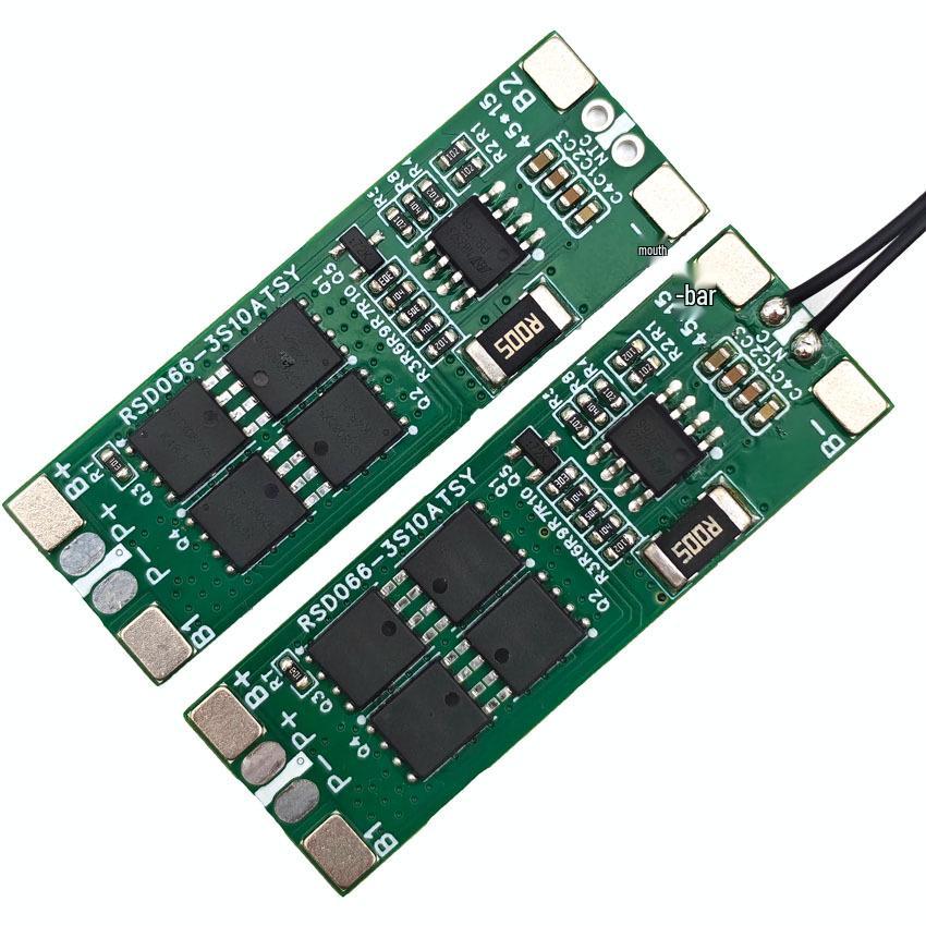 3S Lithium Battery Protection Board 11.1V 9.6V Universal 5A/10A Overcurrent & Short Circuit Module