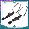 AA92-Universal Angle Adjustable Motorcycle Mirror With 7/8Inch Handlebar Mount And 8/10Mm Screws For Bike Scooter Moped Parts