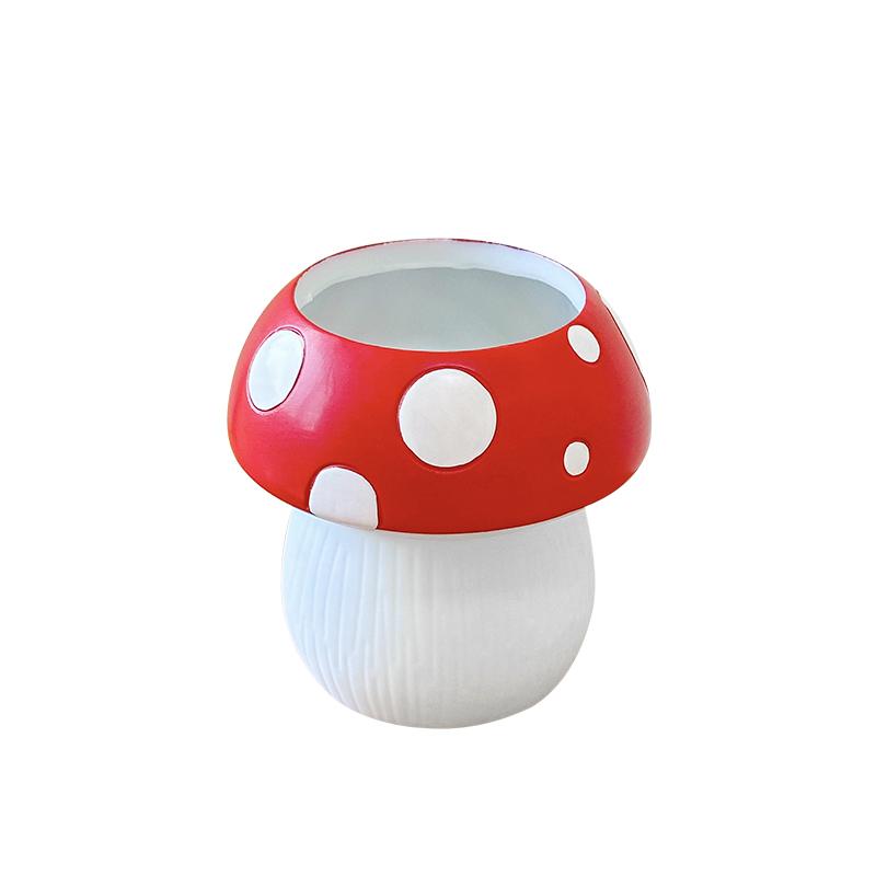 

Miniso Creative Cute Mushroomseries Pen Holder Stationery Storage Desktop Decoration for Friends Birthdays Gift