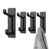 Stainless Steel Sticky Hook Household Kitchen Bathroom Hanging Towel Clothes