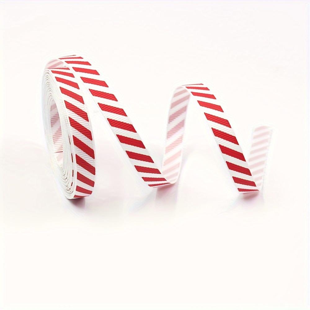 En uppsättning jul-Grolandband för presentinslagning och hantverk -100% polyester klassiska julband